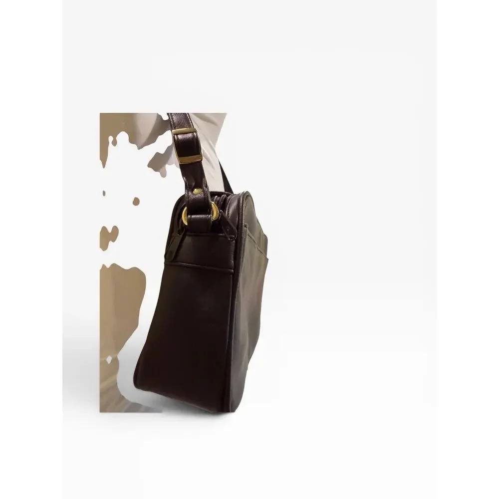 Vintage Y2K Patchwork Crossbody Leather Colored‎ Patchwork Purse and Wallet